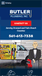 Mobile Screenshot of butler-plumbing.com